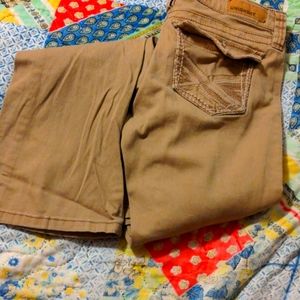 Tan dress jean pants